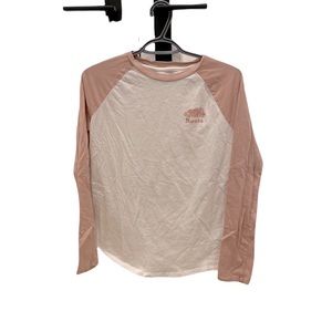 Pink & white roots shirt